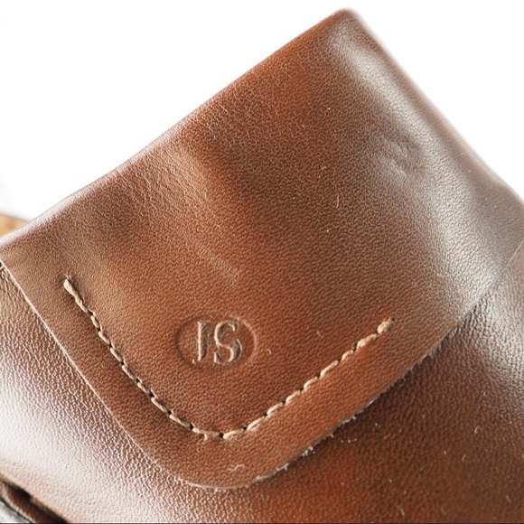 Josef Seibel sz 41 US 10.5-11 brown leather clogs - Picture 12 of 14